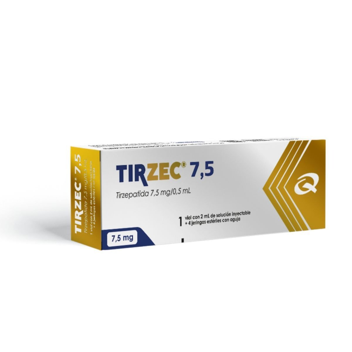 TirZec Tirzepatida Quimfa 7.5mg/0,5ml – 1 AMP - Imagem 2