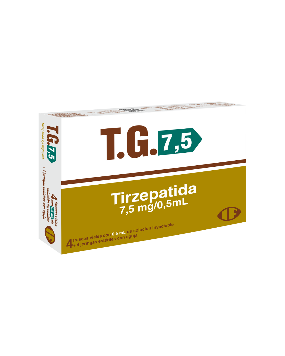 T.G – Tirzepatida 7.5mg/0.5ml – 4 AMP