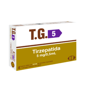 T.G – Tirzepatida 5mg/0.5ml – 4 AMP