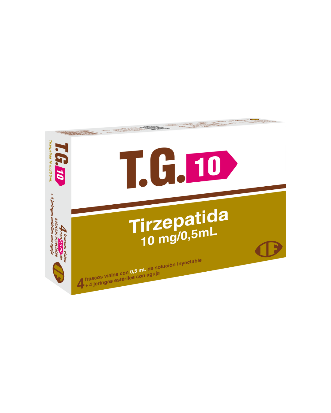 T.G – Tirzepatida 10mg/0.5ml – 4 AMP